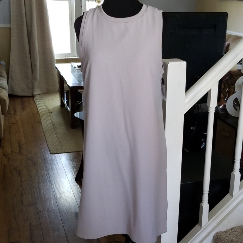 Gray Shift Dress